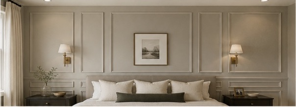 Box molding wall inspiration